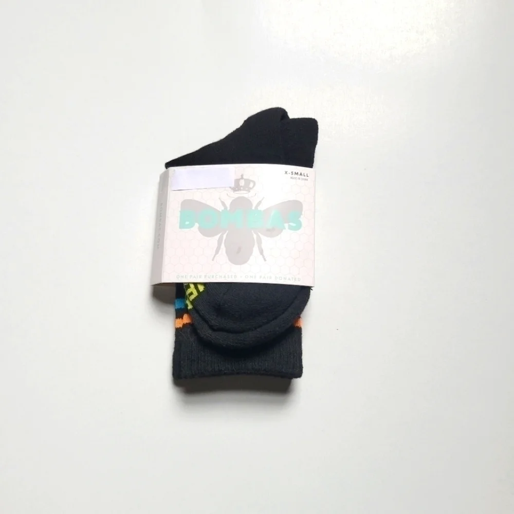 BOMBAS NWT kids socks size extra small.